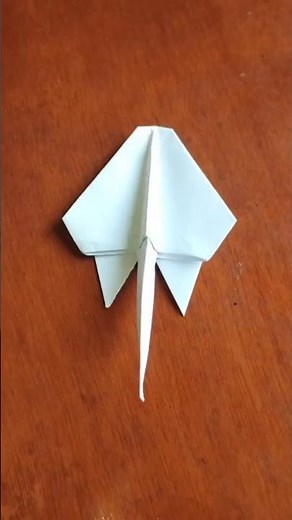 RAIA DE ORIGAMI FEITA COM PAPEL SULFITE!
