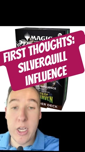 First Thoughts: Silverquill Influence #mtg #mtgtok #mtgcommandertiktok #commander #silverquill