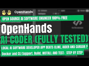 OpenHands: Open Source AI Software Engineer - Install and Test Step by Step