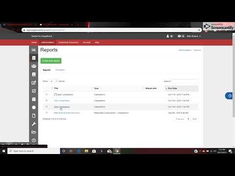 Target Solutions Training Report