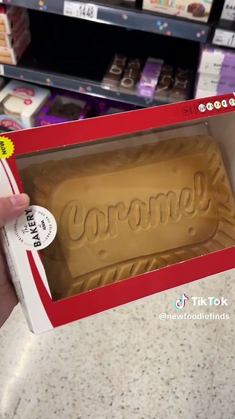 Delicious Biscoff Birthday Cake at Asda