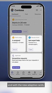 Stay in Microsoft Teams—AND access work orders, upcoming assignments,...
