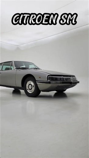 The French Dream Machine: Unveiling the 1973 Citroën SM