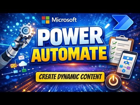 How to Create Parameters & Use Dynamic Content in Your Flow | Microsoft Power Automate Fundamentals