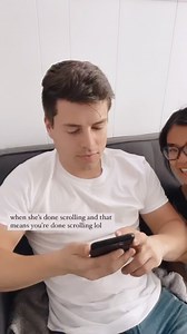 When she’s done scrolling and that means you’re done scrolling 😂 | Lawson Bates