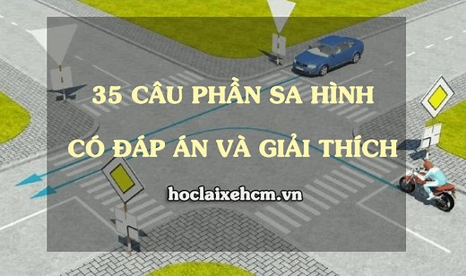 Phần Sa Hình 200 Câu Hỏi Thi Bằng Lái Xe Máy A1 2020 Chuẩn