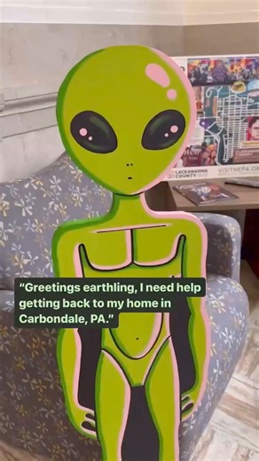 They're coming... 👽 𝗖𝗔𝗥𝗕𝗢𝗡𝗗𝗔𝗟𝗜𝗘𝗡 𝗙𝗘𝗦𝗧𝗜𝗩𝗔𝗟 is invading Downtown Carbondale, PA, on 𝗡𝗢𝗩𝗘𝗠𝗕𝗘𝗥 𝟵, 𝟮𝟬𝟮𝟰! 🛸 Experience an immersive theatrical presentation of the 1974 crash landing and expert speakers on the paranormal & extraterrestrial. Enjoy a day of alien-inspired activities, vendors, live music, and so much more! 🖖 #VisitLackawannaPA | Lackawanna County Visitors Bureau