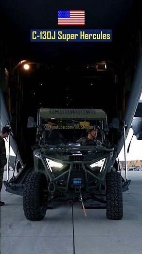 This C-130J Super Hercules Can Deploy Fuel, Vehicles, and Troops Instantly ⚠️