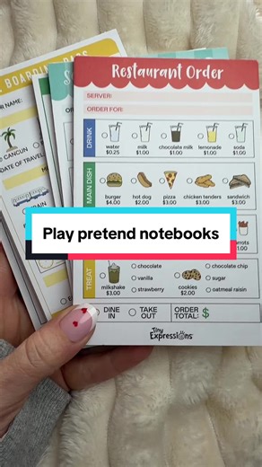 Enhance Playtime with Imagination: Play Pretend Notebooks