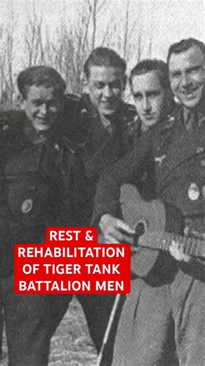 Rest, Tiger Tank and the Wehrmacht in WW2 #tank #ww2 #shorts