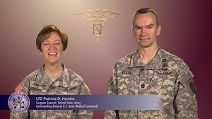 Lt. Gen. Patricia Horoho, U.S. Army Surgeon General and Command Sgt. Maj. Gerald Ecker, recognize Army Nurses as they celebrate 114 years of faithful service to our nation and the US Army on Feb 2, 2015. U.S. Army Nurse Corps | Army Medicine
