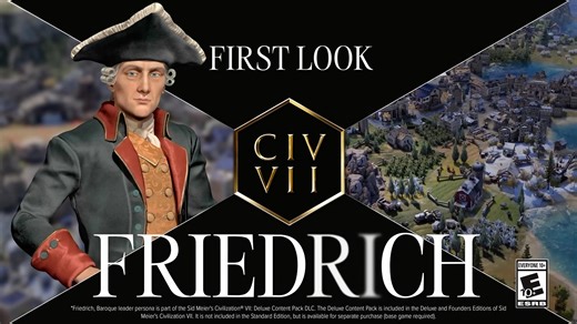 Civilization 7 Official Friedrich Trailer