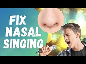 No more nasal singing! How to stop singing through your nose.