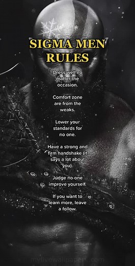 Sigma Male Rules: Dressing Well, Mindset, and More!