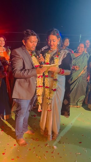 When We Said Our Wedding Vows On Our 1st Anniversary in Sanskrit and English🥰⭐️❤️ . . . . #weddingvows #weddinganniversary #dipunjinu #20thfeb #shovnaamishra @georgedipun99 | Shovnaa Mishra