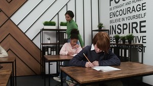 Students at school | Free Stock Video Footage