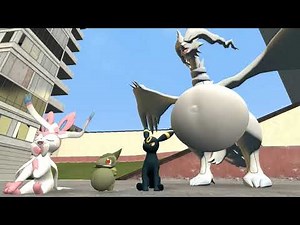 Pokémon belly bloat and pop animation sound edit