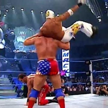 Rey Mysterio vs Kurt Angle vs Chris Benoit SmackDown #wwe #shorts #viral #wwehighlights #kurtangle