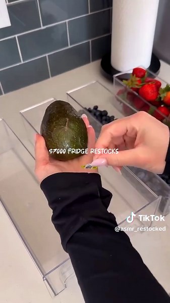 Fridge Restock ASMR: Relaxing Sounds of Restocking