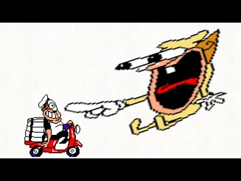 Pizza! Pasta! Put it in a box. Pizza Tower sprite animation