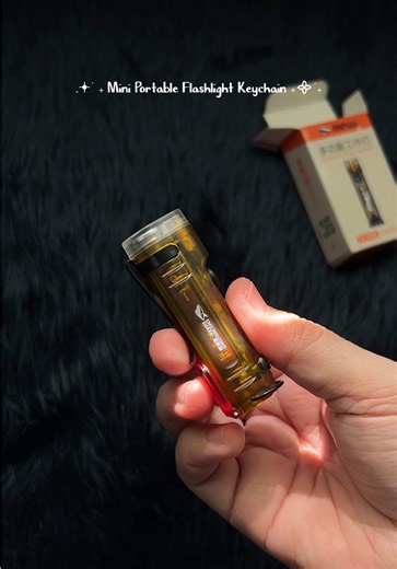 Compact Mini Portable Flashlight Keychain