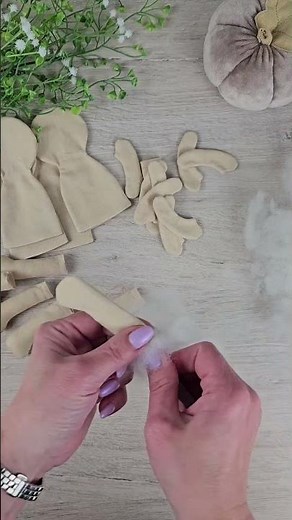 Doll Making Process 🧵 Hand-Sewn Rag Doll Tutorial #sewingpattern #dollpattern #dollclothes