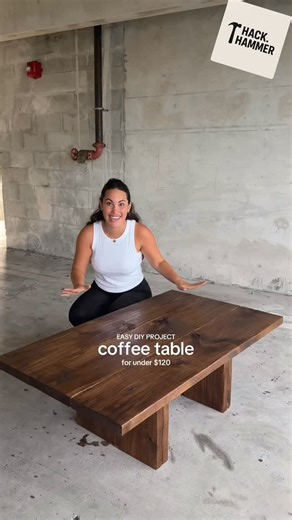 Hack.Hammer on Instagram: "Coffee Table Build #hackhammer #diyprojects #budgetbuilds"