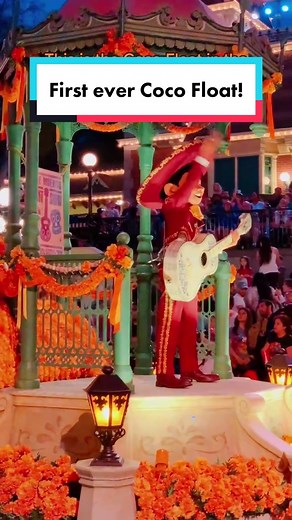 First-Ever Coco Float in Magic Happens Parade at Disneyland