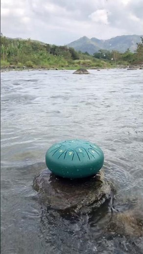 Enjoy the calm nature with the beautiful sound of rain drums