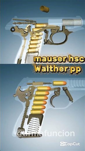 WWII German Pistols ⚔️ Walther PP vs Mauser HSc