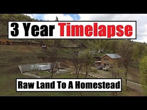 #327 - I Built My House By Myself - 3 Year Timelapse - Off Grid - Debt Free