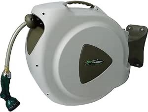 RL Flo-Master 65HR8 Retractable Hose Reel, 65 Feet, Brown