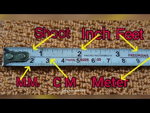 How to read a tape measure