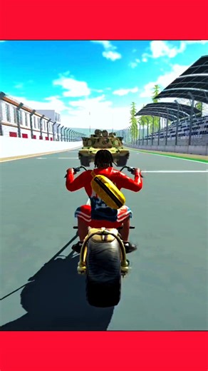 Ghost Bike vs Heavy Vehicle#shorts #viral #gaming #ghost bike #heavy vehicle #challenge #gta