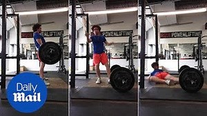 Syncope induced by weightlifting