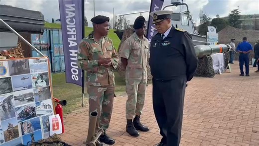 6.9K views · 105 reactions | The South African Navy's participation in the Rand Show, 17 to 21 April 2025 || Nasrec, Johannesburg, Gauteng. Visit us and learn more about the SA Navy. Information and Footage by SA Navy || Public Relations. #SANDF #SANavy #ToBeUnchallengedAtSea #RandShow2025 | SA National Defence Force | Facebook