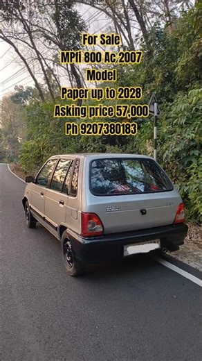 Maruti 800 Ac MPfi 2007 Model paper up to 2028 Ph 9208380183 #shorts#maruti800#maruti#forsale