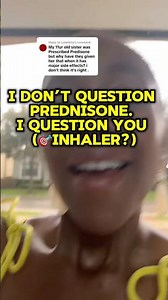 Asthma❗U Hate Prednisone? Check Technique + Schedule First. #severeasthma #inhaler #prednisone