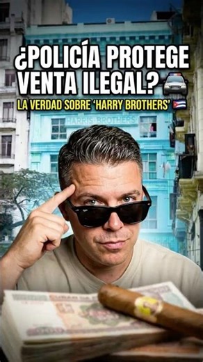 This is how the corrupt police operate in Cuba (Illegal sales to foreigners)