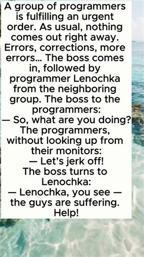 Programmer’s Stress: Why the Boss Asked Lenochka for "Help"! 💻🔥💀