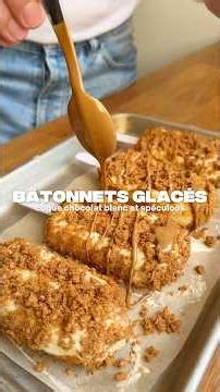 Recette de Bâtonnets Glacés au Spéculoos | Esquimaux Faciles Façon Magnum Maison Sans Sorbetière