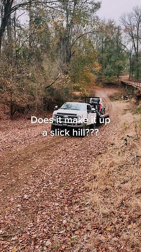 2022 F-250 Powerstroke Tremor King Ranch Incline Tow Test #alumiduty #kingranch #fyp #dieseltruck #mudtires #kingrancher13