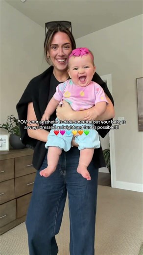 my sunshine rainbow sweetie !!!!!! #motherdaughterduo #babyoutfit