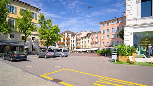 Lugano, Switzerland beautiful summer destination in Ticino (4K)