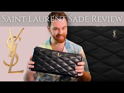 Saint Laurent Sade Clutch Review | Bag Review | What Fits | Is the YSL Sade worth it?