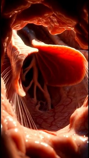 How Heart Valves Prevent Backflow#short #animation