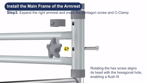 Soundfuse Toilet Safety Rails for Seniors, Adjustable Toilet Handles for Elderly and Disabled, Foldable Handicap Toilet Safety Frame Fit Any Toilets (350 LB)