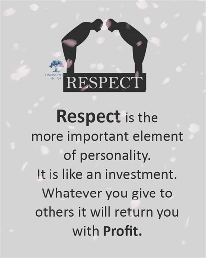 1M views · 39K reactions | Respect | Lessons Taught By Life | Facebook