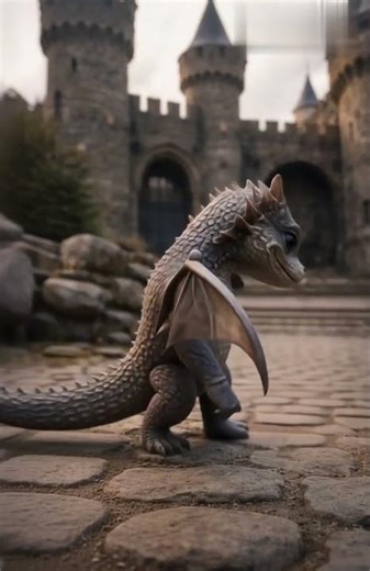 Tiny Dragon Dance Party 🐉💃 Funny & Cute! #FunnyDragon #dance #dragon