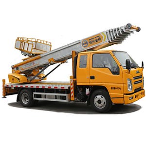 [Hot Item] Everstar Portable Aluminum Alloy Aerial Work Platform Truck